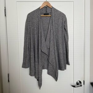 Barefoot Dreams Bamboo Chic Lite Open Front Cardigan S / M Gray Soft Cozy